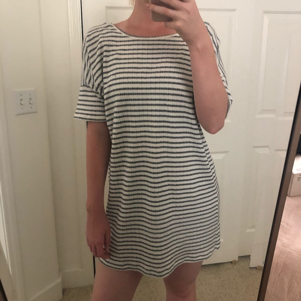 Zara striped dress